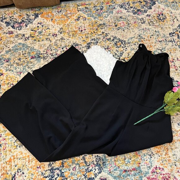 Julia Jordan Halter Neck Wide Leg Jumpsuit - Picture 7 of 10